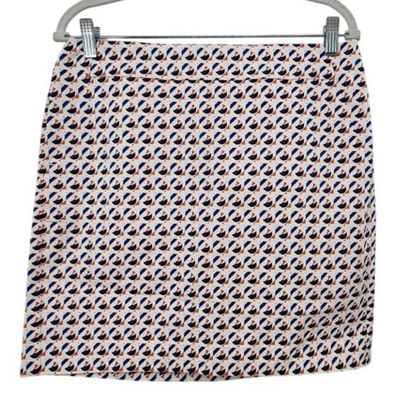 New NWT Ann Taylor Geometric‎ Shaped The Maddison Skirt 4 - Picture 1 of 8
